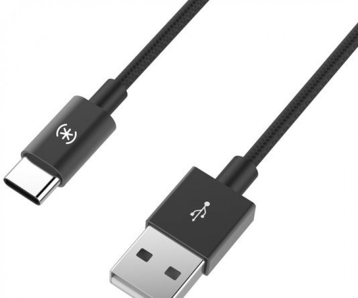 Кабель Speck USB-C To USB 3.0 cloth braid - Black (SP-104689-1050)